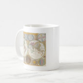 Weltkarte-Geschenke Kaffeetasse (Vorderseite Links)