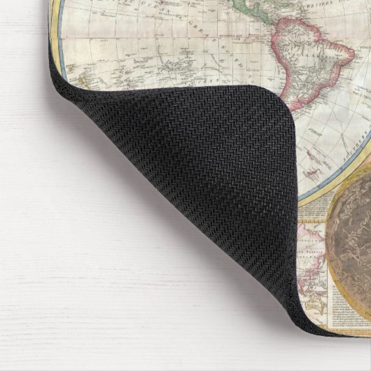 Weltkarte-Geschenke Mousepad (Ecke)