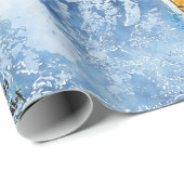 Weltkarte geschenkpapier (Rolleneckpunkt)