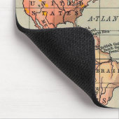 Weltkarte Geschichte Mousepad (Ecke)
