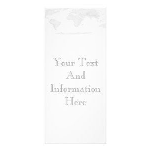 Weltkarte-Gestell-Karte Werbekarte