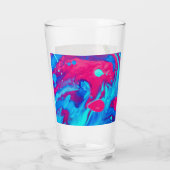 Weltkarte Glas (Rückseite)