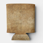 Weltkarte: Global Exploration Guide Dosenkühler (Rückseite)