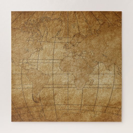 Weltkarte: Global Exploration Guide Puzzle (Vertikal)