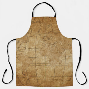 Weltkarte: Global Exploration Guide Schürze