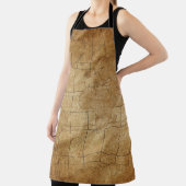 Weltkarte: Global Exploration Guide Schürze (InSitu)