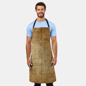 Weltkarte: Global Exploration Guide Schürze (Getragen)