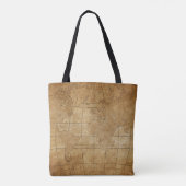 Weltkarte: Global Exploration Guide Tasche (Rückseite)