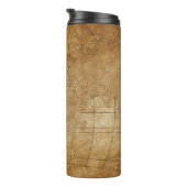 Weltkarte: Global Exploration Guide Thermosbecher (Nach rechts gedreht)