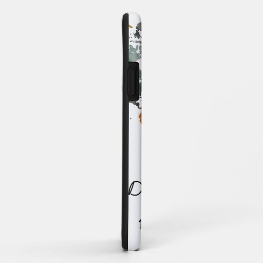 Weltkarte hinzufügen Name Text Ort Stadtrandtelefo Case-Mate iPhone Hülle (Hinten/Rechts)