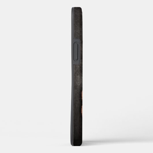 Weltkarte Leder geographisch braun Case-Mate iPhone Hülle (Rückseite / Rechts)