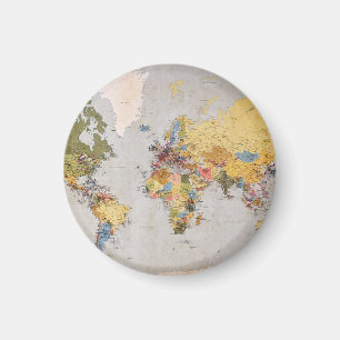 Weltkarte Magnet