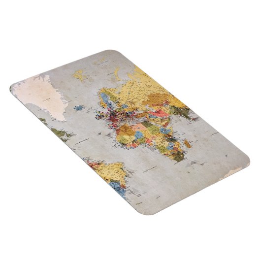 Weltkarte Magnet (Rechte Seite)
