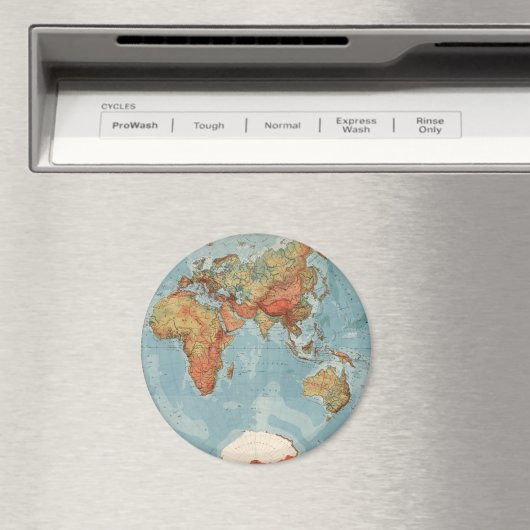 Weltkarte Magnet (In Situ (Geschirrspüler))