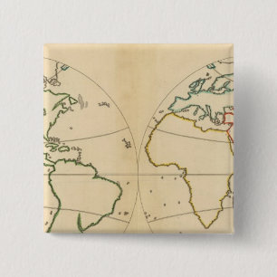 Weltkarte mit 5 Zonen Button