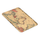 Weltkarte mit dem britischen Empire Magnet (Rechte Seite)