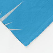 Weltkarte mit Flaggen Fleece Blanket (Ecke)