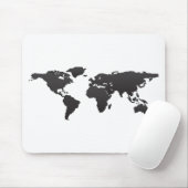 Weltkarte Mousepad (Mit Mouse)