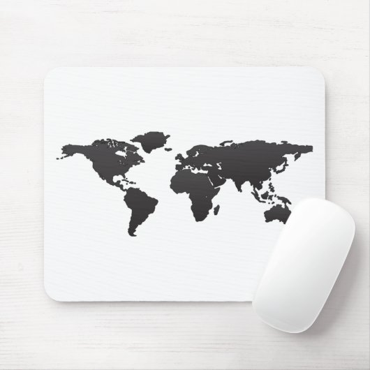 Weltkarte Mousepad (Mit Mouse)