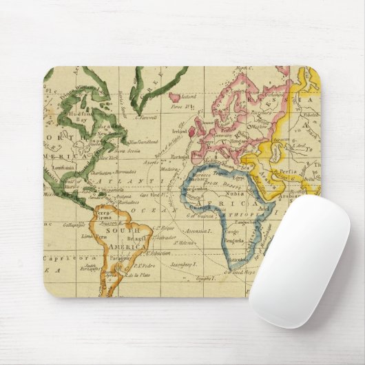 Weltkarte Mousepad (Mit Mouse)