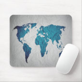 Weltkarte Mousepad (Mit Mouse)