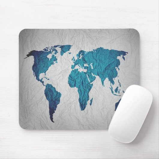 Weltkarte Mousepad (Mit Mouse)