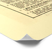 Weltkarte nach dem Krieg (1942) Poster (Ecke)