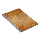 Weltkarte Notizblock (Rechte Seite)