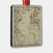 Weltkarte Ornament Aus Metall (Rechts)