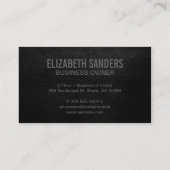 Weltkarte | Ortsmarken Visitenkarte (Rückseite)