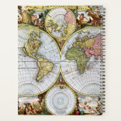 Weltkarte Planer (Rückseite)