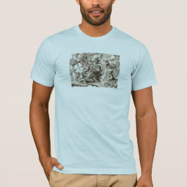 Weltkarte Poseidon T-Shirt