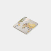 Weltkarte Post-it Klebezettel (angewinkelt)