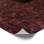 Weltkarte Poster (Ecke)