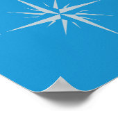 Weltkarte Poster (Ecke)