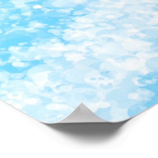 Weltkarte Poster (Ecke)