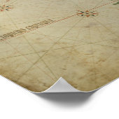 Weltkarte Poster (Ecke)