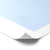 Weltkarte Poster (Ecke)