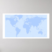 Weltkarte Poster (Vorne)