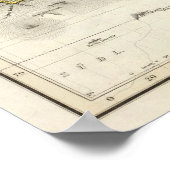 Weltkarte Poster (Ecke)