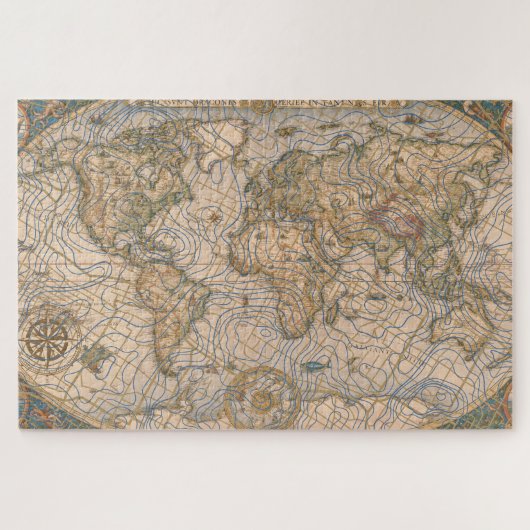 Weltkarte Puzzle (Horizontal)