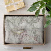 Weltkarte Seidenpapier (Geschenk)