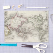 Weltkarte Seidenpapier (Handwerk)