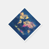 Weltkarte Serviette (Ecke)