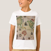 Weltkarte T-Shirt (Vorderseite)