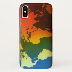 Weltkarte Tag und Nacht Case-Mate iPhone Hülle