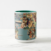 Weltkarte Tasse (Zentrum)