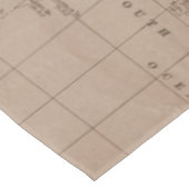 Weltkarte-Tischdecke Tischdecke (Schrägansicht)