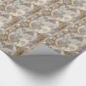 Weltkarte von 1626 geschenkpapier (Ecke)
