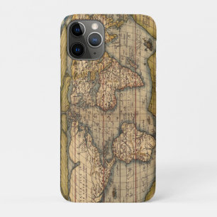 Weltkarte von Abraham Ortelius 1564 im Vintage-Sti Case-Mate iPhone Hülle